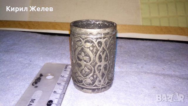 АРИСТОКРАТИЧЕН СТАР СТИЛНО РЕЛЕФНО ОРНАМЕНТИРАН ПОСРЕБРЕН БРОНЗОВ САЛФЕТНИК 34134, снимка 9 - Аксесоари за кухня - 38883938