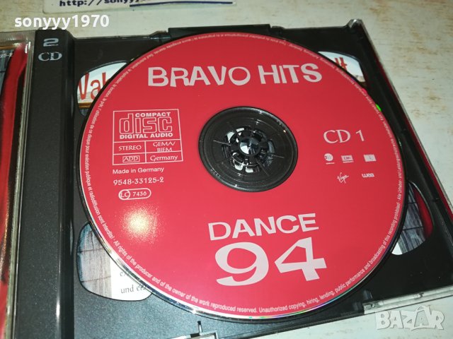 BRAVO HITS 94 X2 CD-ВНОС GERMANY 2511231006, снимка 2 - CD дискове - 43151689