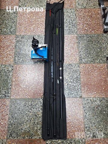 Комплект фидер Pokee + макара Zebco