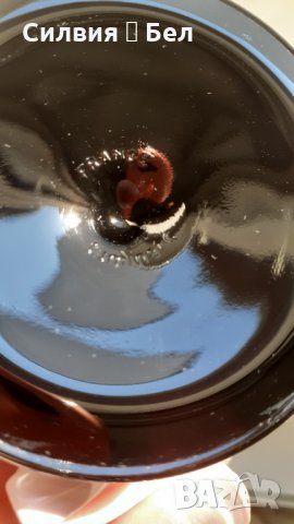 Комплект от 2 чаши за  Champagne Black Stem Luminarc- Vintage, снимка 6 - Антикварни и старинни предмети - 32316387