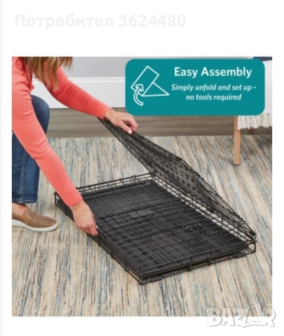 Транспортна клетка за малки кучета (60см), снимка 5 - За кучета - 52320490