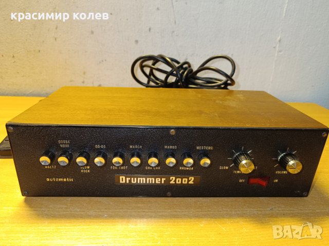 италианска аналогова барабанна машина "DRUMMER 2002", снимка 1 - Ударни инструменти - 44030264