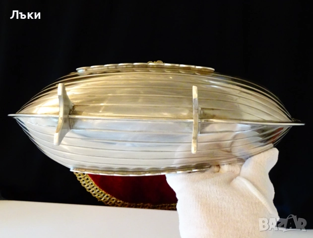 Викингски драконов кораб Драккар от калай,Норвегия. , снимка 9 - Антикварни и старинни предмети - 51936697