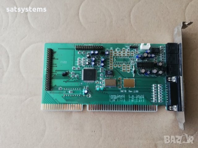 Звукова карта Yamaha Super SM718 rev2.00 16-bit ISA, снимка 1 - Други - 35021958