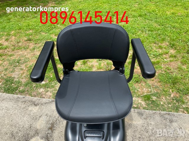 Сгъваема електрическа четириколка – скутер – 350W - Гаранция, снимка 5 - Инвалидни скутери - 40882369