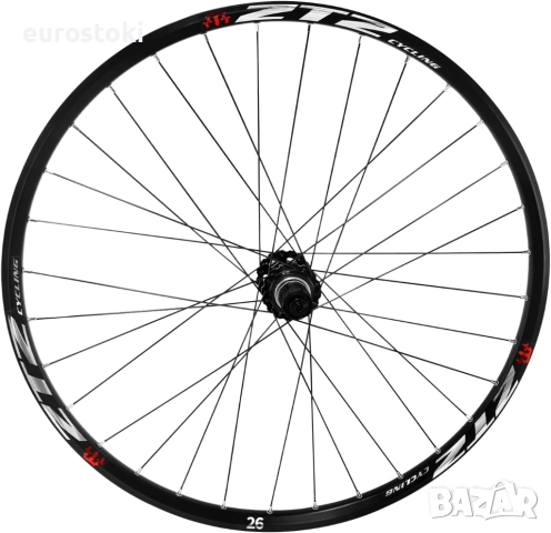 ZTZ 26" Задна алуминиева капла, колело за планински велосипед, ултралеко 32H, джанта с висока якост