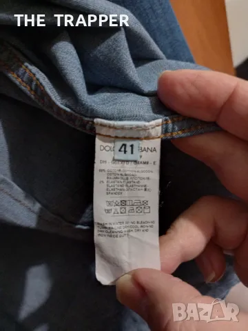 Dolce & Gabbanna, Долче Габана, дънкова риза , риза, снимка 4 - Ризи - 47885006