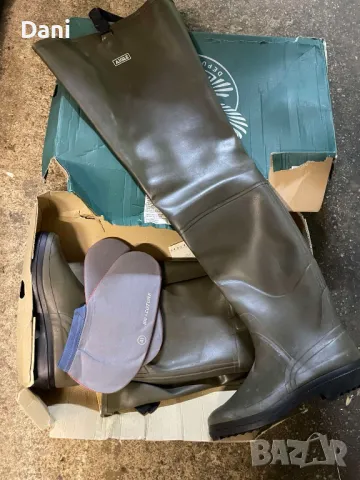 Нови рибарски ботуши Aigle Truite №43 и 44