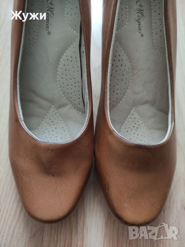 Елегантни дамски обувки размер 38, снимка 1 - Дамски елегантни обувки - 40447460