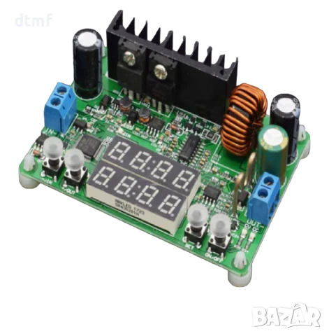 Платка лабораторно захранване 30В 5А