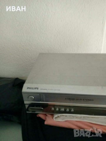 Продавам видео+двд ”Филипс”, снимка 3 - Плейъри, домашно кино, прожектори - 29026368