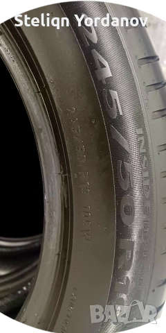 Летни гуми Pirelli 245 50 19, снимка 4 - Гуми и джанти - 52949653