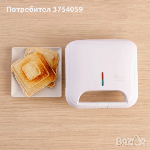 Уред за сандвичи Solac Buon Sandwich II / Buon Panini II, снимка 2 - Тостери - 51533389