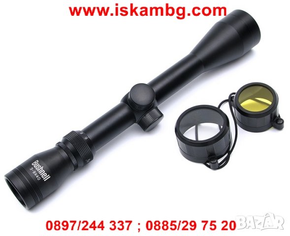 Оптически мерник с подсветка Bushnell 3-9Х40eg - КОД 1891, снимка 2 - Ловно оръжие - 26970742