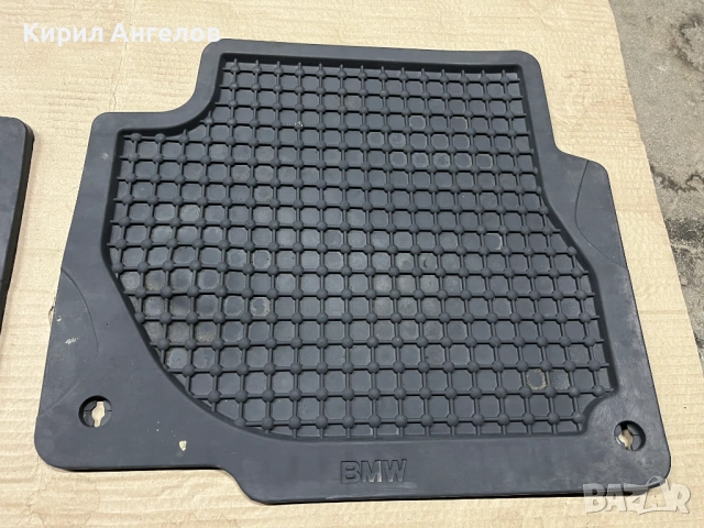 Задни оригинални гумени стелки за BMW E46 (седан и комби), снимка 5 - Аксесоари и консумативи - 50589815