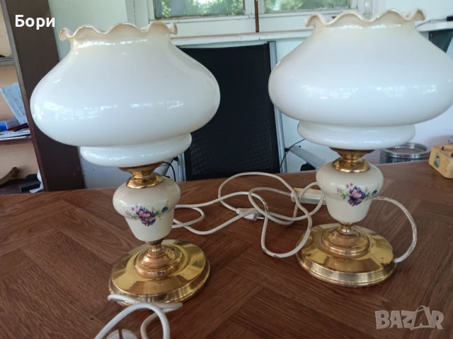 Стари настолни/нощни лампи, снимка 10 - Настолни лампи - 50693039