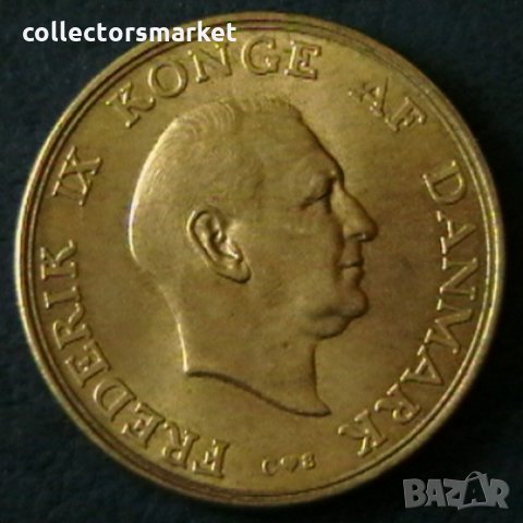 2 крони 1957, Дания, снимка 2 - Нумизматика и бонистика - 28378417