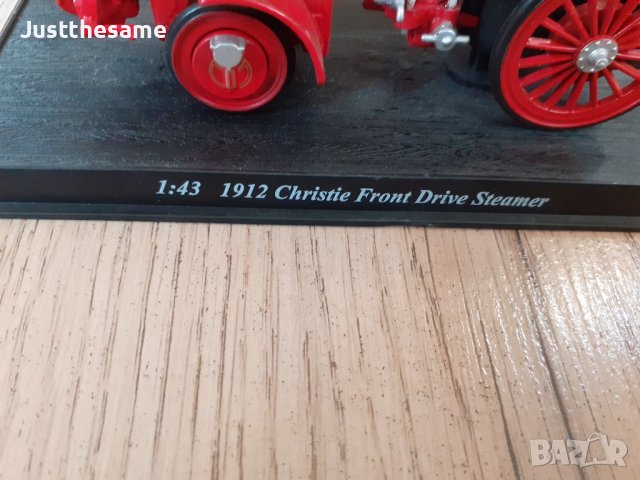 Макет 1:43 1912 Christie Front Drive Steamer, снимка 5 - Колекции - 44001734