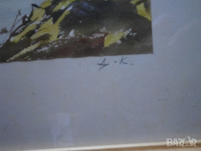Акварел Д.Камбуров, снимка 4 - Картини - 37531783