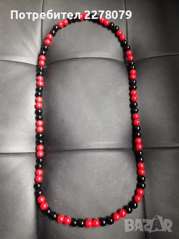 Колиета от оникс - ръчна изработка, снимка 5 - Колиета, медальони, синджири - 44824323