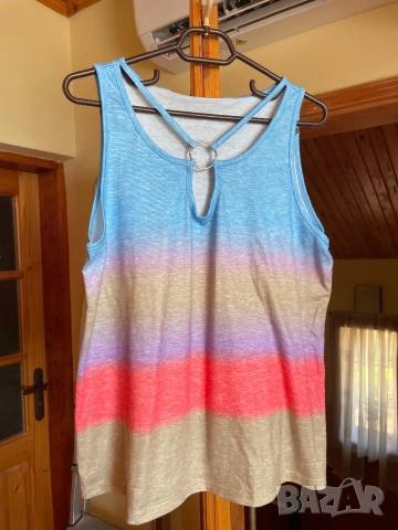 Дамски потничета и тениски М/Л, снимка 4 - Тениски - 51543707