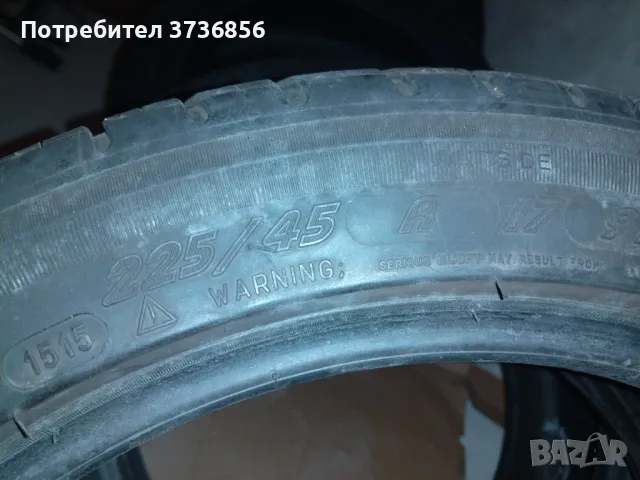 michelin pilot sport 3, снимка 4 - Гуми и джанти - 50113515