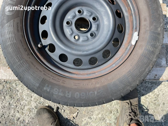 16 джанта 5х114,3 Suzuki SX4 S-Cross 6,5J et50 Continental 215/60/16, снимка 2 - Гуми и джанти - 50929922
