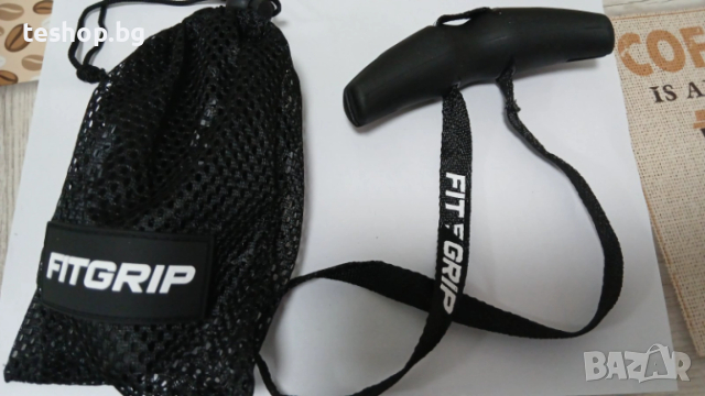 Дръжки за ластици за съпротивление, черни, 4 комплекта, снимка 3 - Фитнес уреди - 53408519