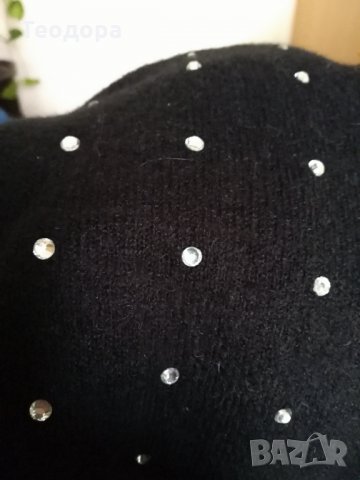Пуловер с камъни , снимка 4 - Блузи с дълъг ръкав и пуловери - 35302289