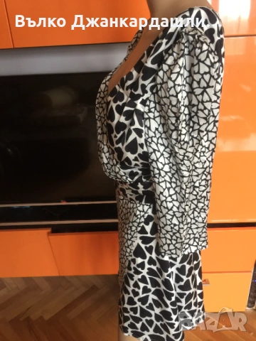 Копринена рокля Olivia Rubin,размер М, снимка 8 - Рокли - 53094143