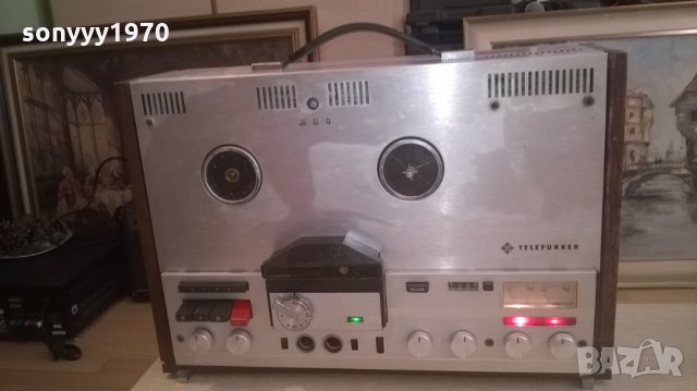 telefunken typ m204 ts e 4-made in western germany, снимка 9 - Ресийвъри, усилватели, смесителни пултове - 27741996