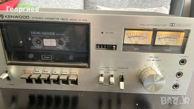 Касетен дек Kenwood KX-530, снимка 5 - Декове - 49727725