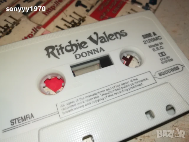 RITCHIE VALENS-ORIGINAL TAPE 2507251047, снимка 2 - Аудио касети - 51136911