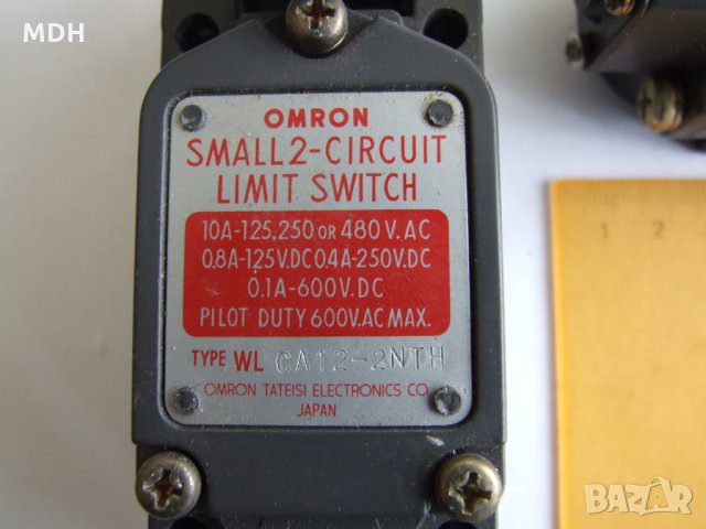 превключвател OMRON small2-circuit, снимка 2 - Друга електроника - 32672520