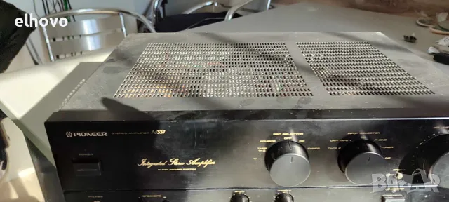 Стерео усилвател Pioneer A-337#2, снимка 3 - Ресийвъри, усилватели, смесителни пултове - 48402310