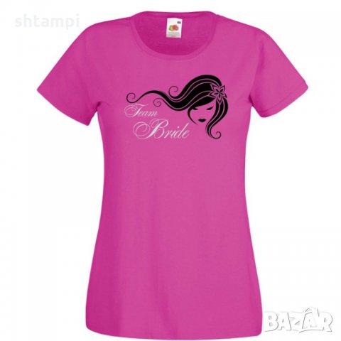 Дамска тениска за моминско парти Отбор БУЛКА Team Bride 01