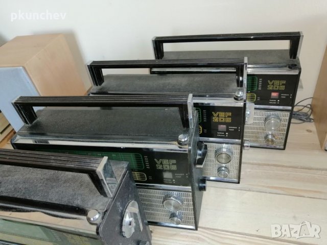 Ретро радиоапарати VEF206, VEF201, VEF12, снимка 9 - Радиокасетофони, транзистори - 26891720