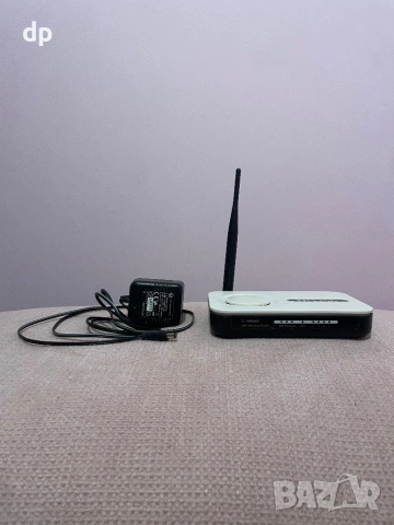 Продавам Рутер  TP-Link TL-WR340G с Адаптер, снимка 3 - Рутери - 53142519