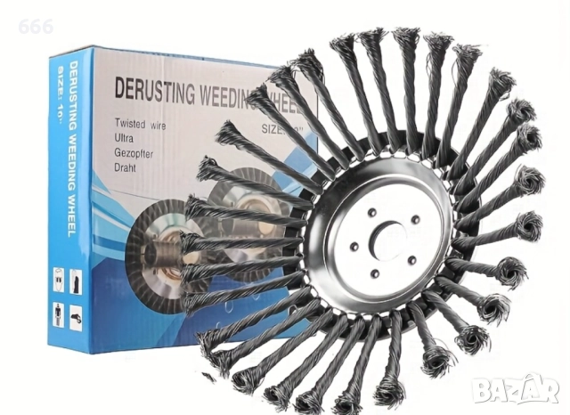 Четка за плевели 10"