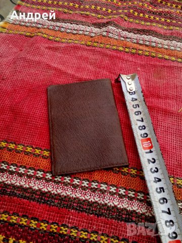 Стара кожена подвързия БРП, снимка 3 - Други ценни предмети - 27260786