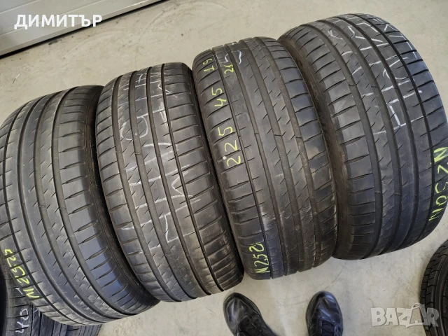 4бр.летни гуми MICHELIN 225 45 19 DOT21 цена за брой