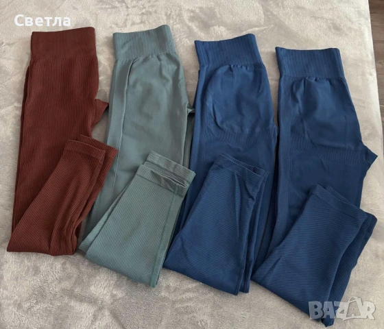 Нови,всеки с цена 1.комплект-Dolce&Gabbana-марката с трите райета-M-L; 2.Клинове Нови р-р S-M, L, XL, снимка 7 - Спортни екипи - 39957280