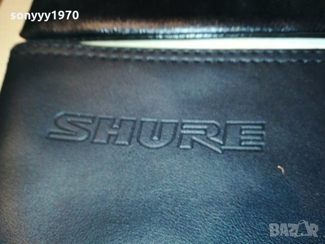 shure & shure-кожени калъфи за микрофони, снимка 13 - Микрофони - 28610068
