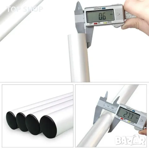 Гребла за каяк Надуваеми лодки Алуминиеви гребла за гребен сал, кану, снимка 6 - Водни спортове - 48741648