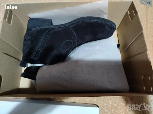 Дамски велурени боти, снимка 3 - Дамски боти - 48317229