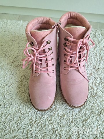 Розови боти 35 номер, снимка 2 - Детски боти и ботуши - 43309777