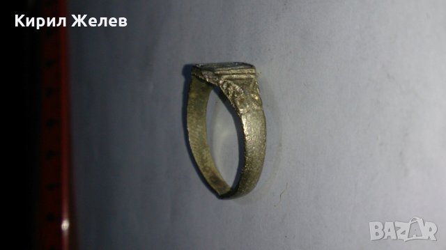 Старинен пръстен сачан - 60131, снимка 3 - Други - 28993477