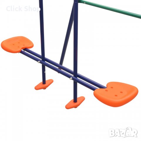 Комплект люлка и пързалка с 3 оранжеви седалки, снимка 6 - Градински мебели, декорация  - 37692266