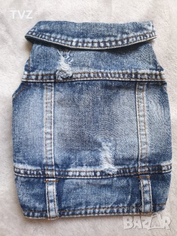 Два вида  дънково яке за малки породи кучета, снимка 2 - За кучета - 43055565