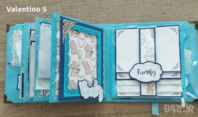 Ръчно изработени скрапбук албуми, снимка 8 - Други - 43096123